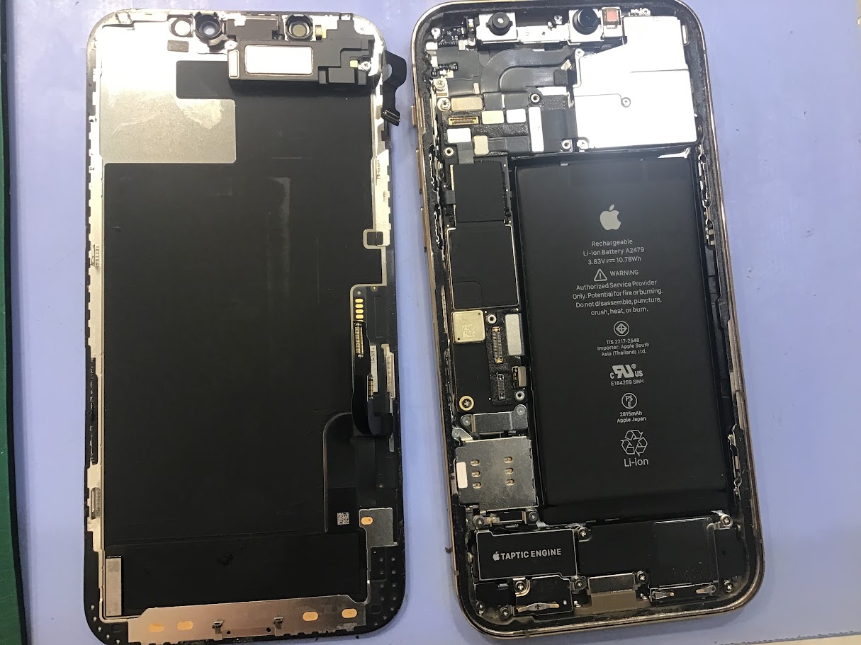 iPhone12Proのバッテリー交換ならデータそのまま修理可能なスマホ修理工房グランデュオ蒲田店へ！